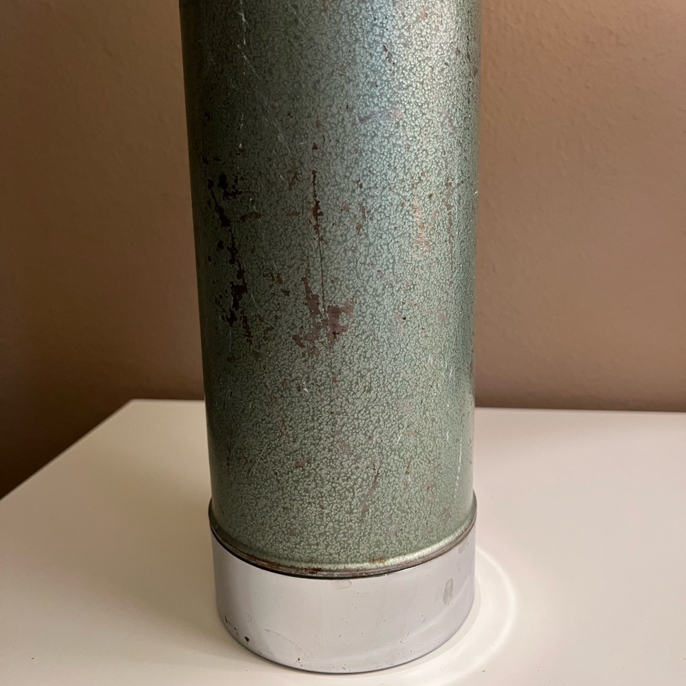 Vintage Stanley Green Thermos Aladdin Half Gallon / 2 Qt. No. RH94 - Picture 11 of 16